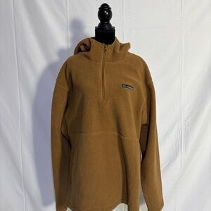 Columbia Brown Fleece Pullover